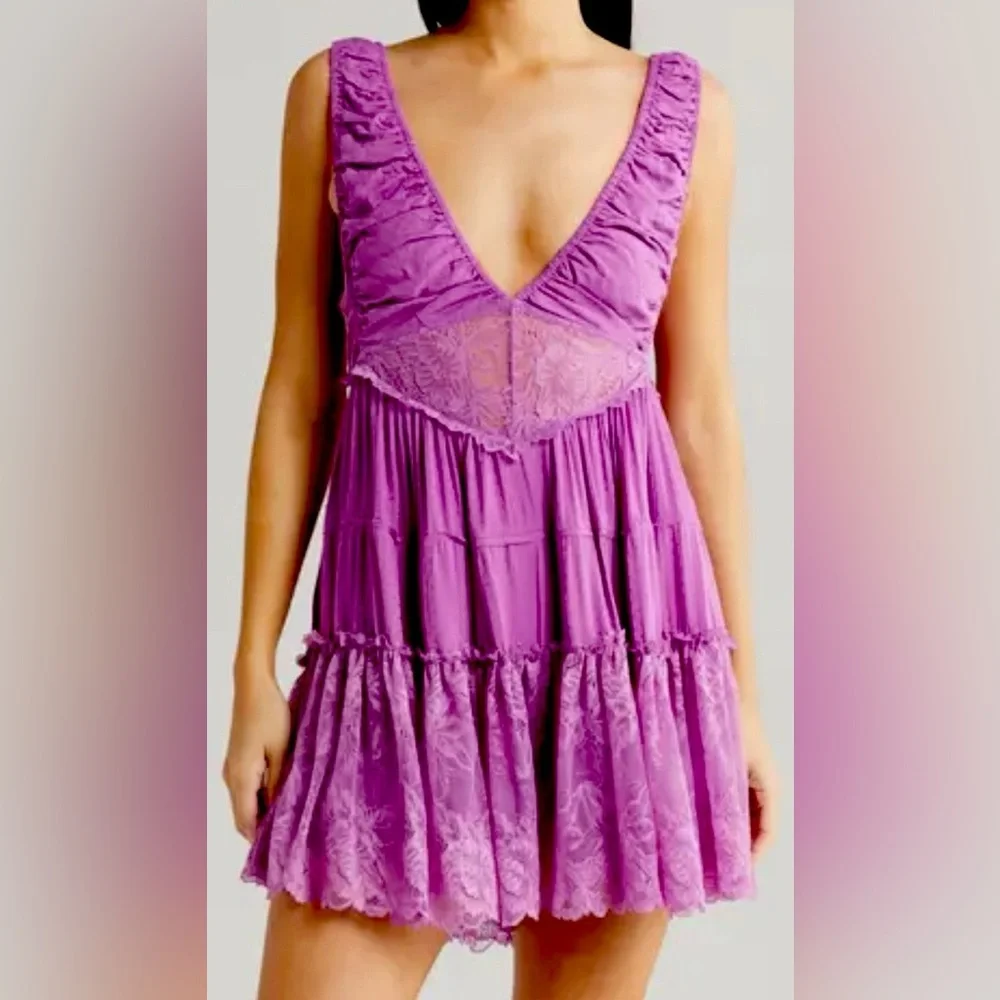 NWT Free People Intimately Spring Fling Romper